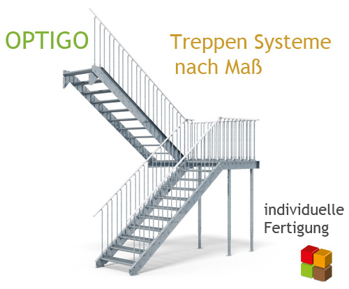 individuelle Außentreppen